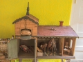 Spielzeugausstellung: Bauernhaus um 1900